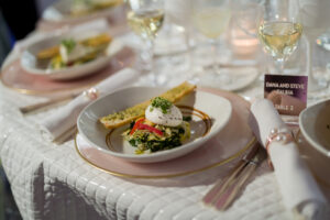 First course served at a Bat Mitzvah at Current, Pier 59 - The Pier Sixty Collection (24)