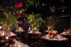 The Lighthouse set for a wedding dinner