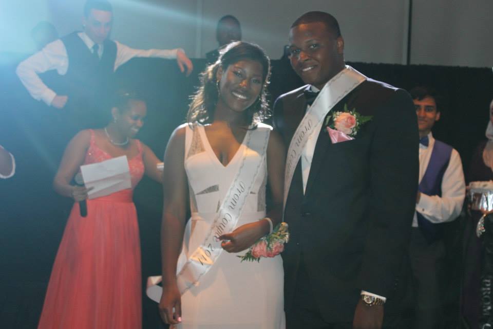 prom guests smiling at pier sixty