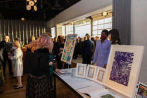 Silent Auction at The Lighthouse