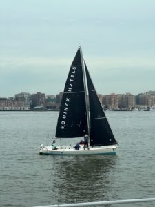 Sailboat on the Hudson River